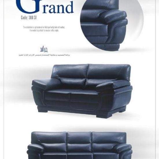 انتريه مودرن جلد باللون البني كنبة جلد عصرية لغرفة المعيشة طقم انتريه جلد أنيق بتصميم حديث