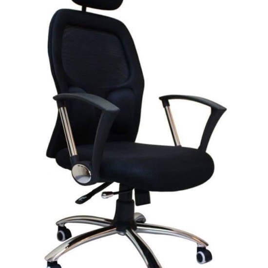 كرسي مدير مستورد بظهر عالي وتنجيد قطني فاخر