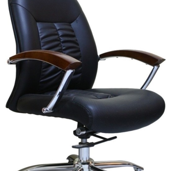 كرسي مدير جلد بتصميم مودرن عصري بلون أنيق
