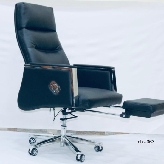 كرسي شازلونج مودرن مريح بتنجيد جلد أو قماش أنيق