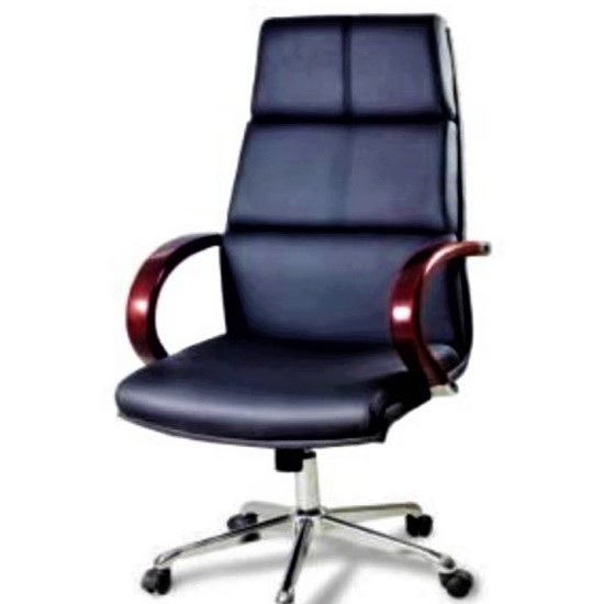 كرسي مدير جلد بتصميم مودرن عصري بلون أنيق