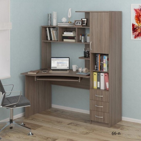 مكتب مذاكرة خشب MDF روماني مع أدراج أو أرفف تخزين