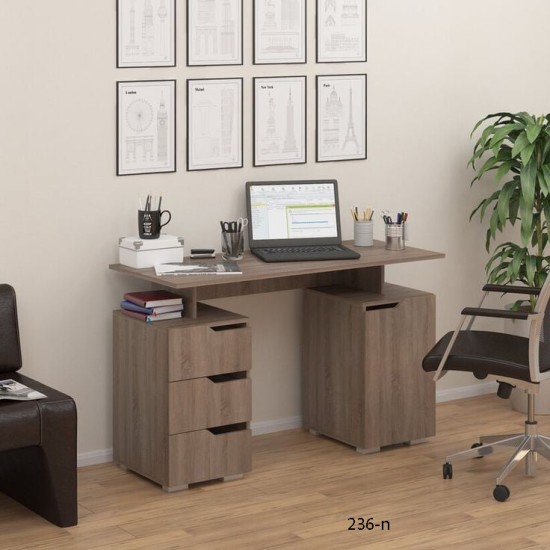 مكتب مذاكرة خشب MDF روماني مع أدراج أو أرفف تخزين