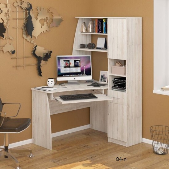 مكتب مذاكرة خشب MDF روماني مع أدراج أو أرفف تخزين